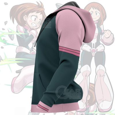 my hero academia ochaco uraraka hero costume cosplay shirt gearanime 6 - My Hero Academia Store