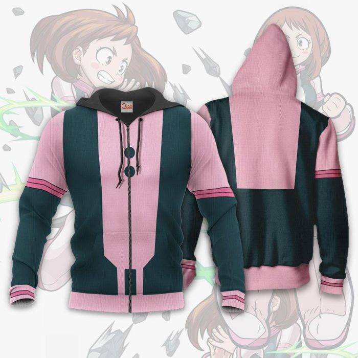 my hero academia ochaco uraraka hero costume cosplay shirt gearanime - My Hero Academia Store