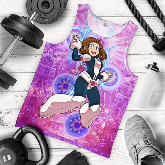 mystic uraraka ochako premium tank top 426924 - My Hero Academia Store