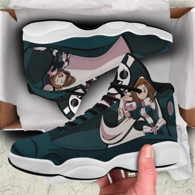 ochako uraraka jordan 13 shoes my hero academia anime sneakers gearanime 2 - My Hero Academia Store