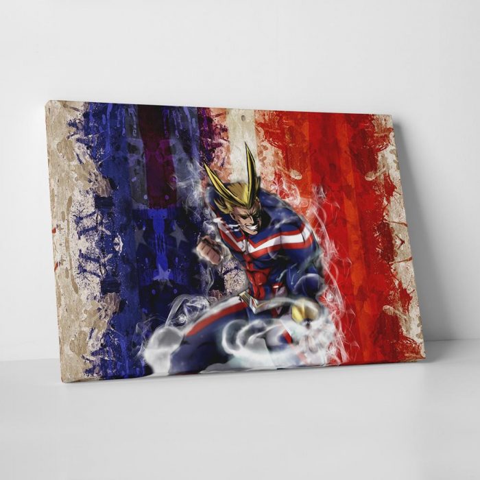 power all might canvas wall art 937030 - My Hero Academia Store