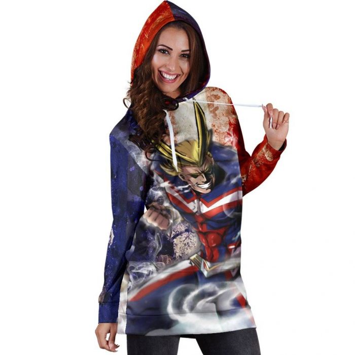 power all might hoodie dress 302597 - My Hero Academia Store