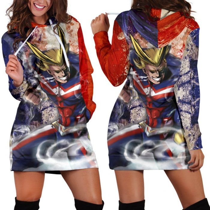 power all might hoodie dress 808436 - My Hero Academia Store