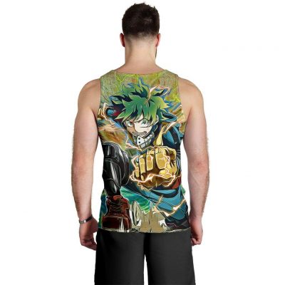 raging deku premium tank top 369747 - My Hero Academia Store