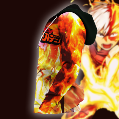 shoto todoroki zip hoodie my hero academia anime shirt fan gift ha06 gearanime 4 - My Hero Academia Store