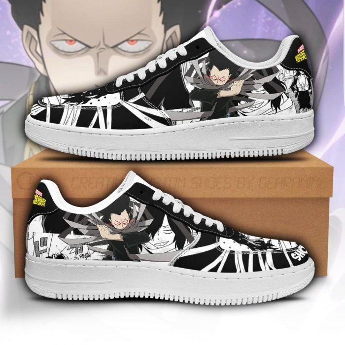 shouta aizawa air force sneakers custom my hero academia anime shoes fan gift pt05 gearanime - My Hero Academia Store