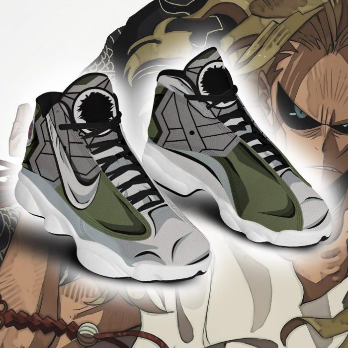 toshinori yagi jordan 13 shoes my hero academia anime sneakers gearanime 3 - My Hero Academia Store