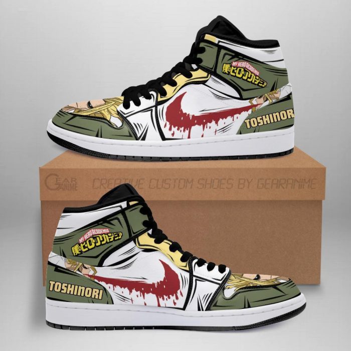 toshinori yagi jordan sneakers skill my hero academia anime shoes pt04 gearanime - My Hero Academia Store