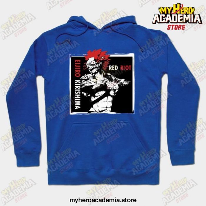 2021 Kirishima Eijiro Hoodie Blue / S