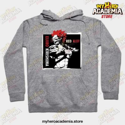 2021 Kirishima Eijiro Hoodie Gray / S