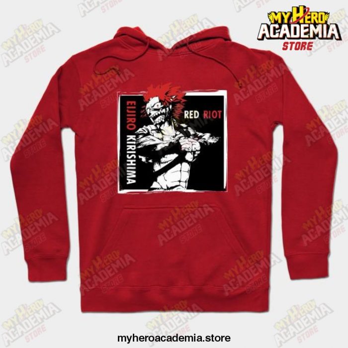 2021 Kirishima Eijiro Hoodie Red / S