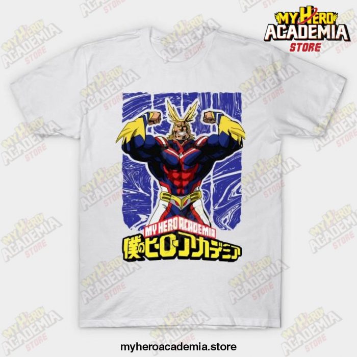 All Might - My Hero Academia T-Shirt White / S