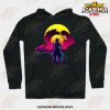 Anime Eijiro Kirishima Hoodie Black / S