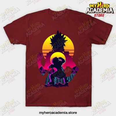 Anime Mha Eijiro Kirishima T-Shirt Red / S