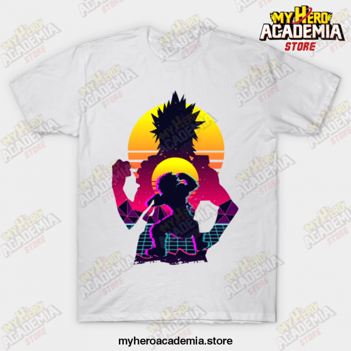 Anime Mha Eijiro Kirishima T-Shirt White / S