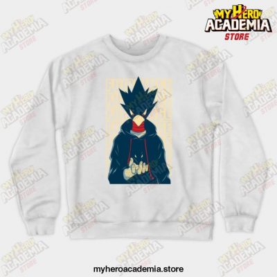 Anime Mha Fumikage Tokoyami Crewneck Sweatshirt White / S