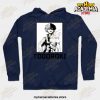 Anime Mha Todoroki Unisex Hoodie Navy Blue / S