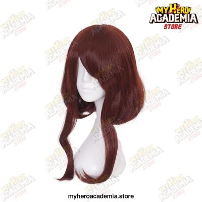 Anime My Hero Academia Boku No Hiro Akademia Uraraka Ochako Short Brown Bobo Heat Resistant Cosplay