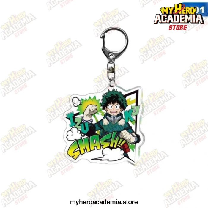 Anime My Hero Academia Boku No Keychain Acrylic Keyring Key Chain Pendants 01