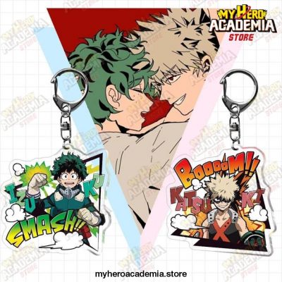 Anime My Hero Academia Boku No Keychain Acrylic Keyring Key Chain Pendants