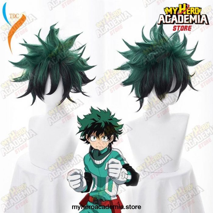 Anime My Hero Academia Cosplay Wig Izuku Midoriya Boku No Academia/academy Hair Deku Hairnet