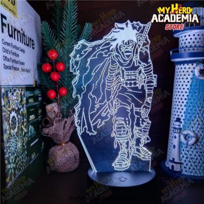 Boku No Hero Academia Chizome Akaguro 3D Led Anime Lamp My Hero Academia Visual Nightlights Lampara