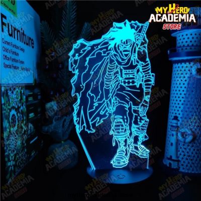 Boku No Hero Academia Chizome Akaguro 3D Led Anime Lamp My Hero Academia Visual Nightlights Lampara