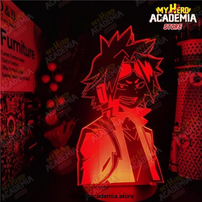 Boku No Hero Academia Denki Kaminari Anime Led Lamp Nightlights My Hero Academia 3D Light For Home