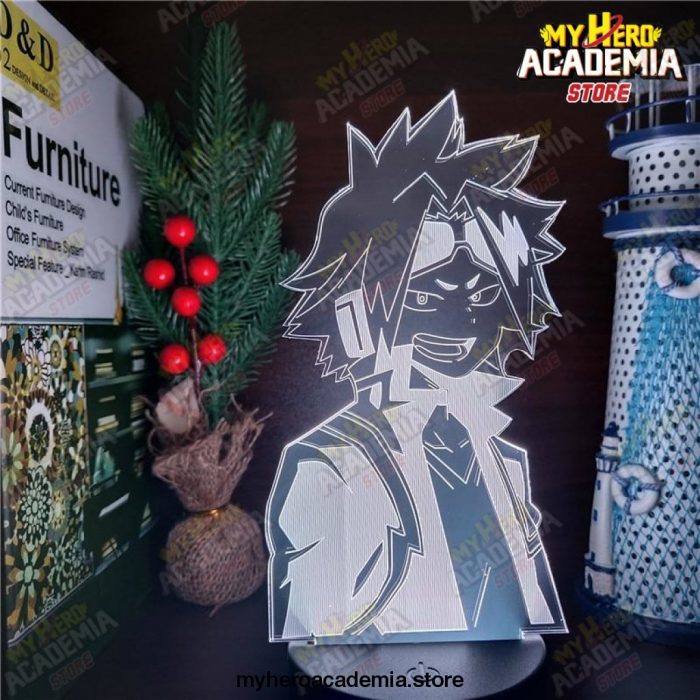 Boku No Hero Academia Denki Kaminari Anime Led Lamp Nightlights My Hero Academia 3D Light For Home