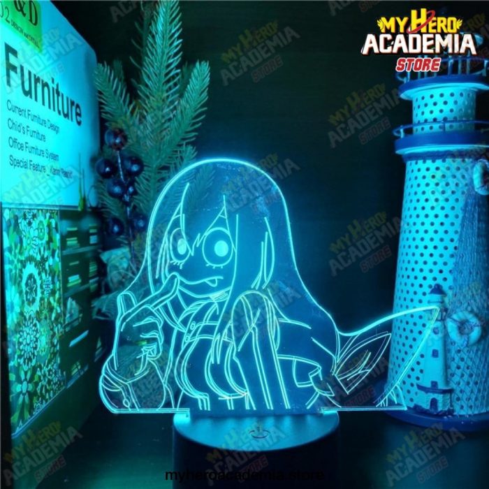 Boku No Hero Academia Froppy Asui Tsuyu Anime Lamp Led Nightlights My Hero Academia 3D Visual Light