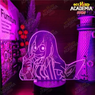 Boku No Hero Academia Froppy Asui Tsuyu Anime Lamp Led Nightlights My Hero Academia 3D Visual Light