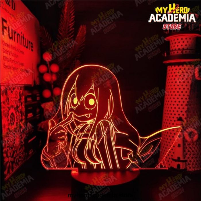 Boku No Hero Academia Froppy Asui Tsuyu Anime Lamp Led Nightlights My Hero Academia 3D Visual Light