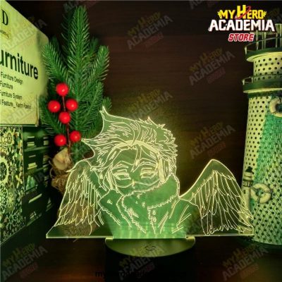 Boku No Hero Academia Hawks Anime Lights 3D Led Lamp My Hero Academia Color Changing Nightlights