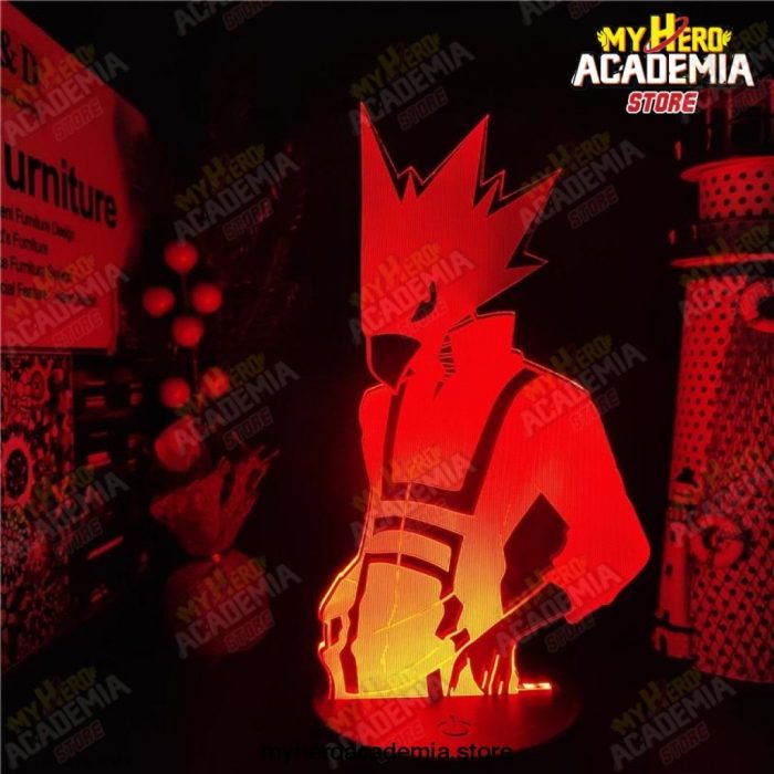 Boku No Hero Academia Tokoyami Fumikage 3D Led Anime Lights My Hero Academia Nightlights Lampara For