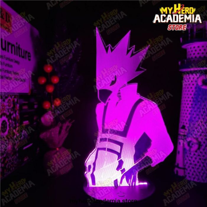 Boku No Hero Academia Tokoyami Fumikage 3D Led Anime Lights My Hero Academia Nightlights Lampara For