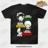 Deku Kachan And Todoroki T-Shirt Black / S