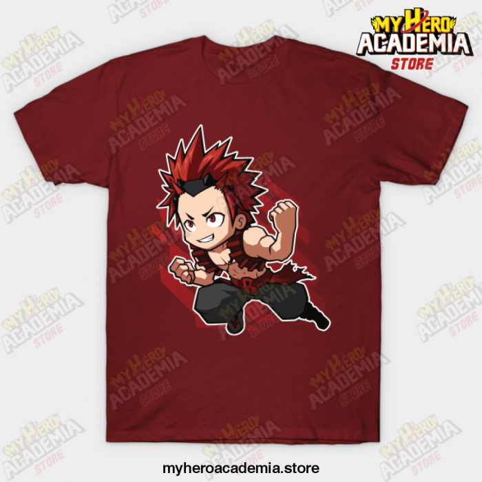 Eijiro Kirishima Chibi T-Shirt Red / S