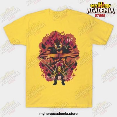 Eijiro Kirishima My Hero Academia Shirt Yellow / S