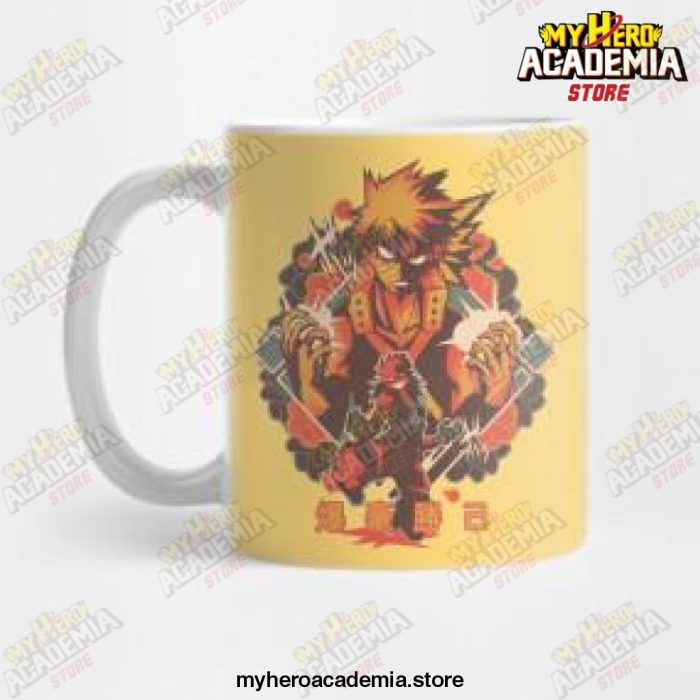 Floral Katsuki Bakugo Mug