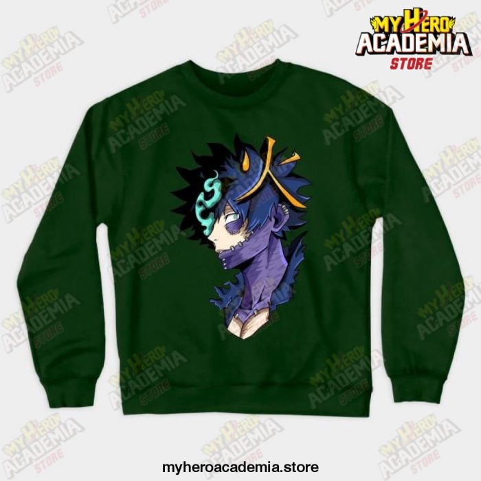 Mha Dabi Crewneck Sweatshirt Green / S