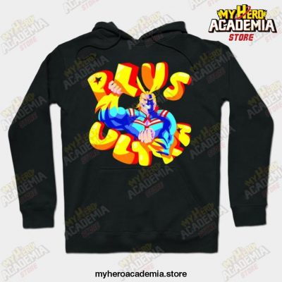 Mha Plus Ultra 2 Hoodie Black / S