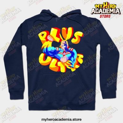 Mha Plus Ultra 2 Hoodie Navy Blue / S