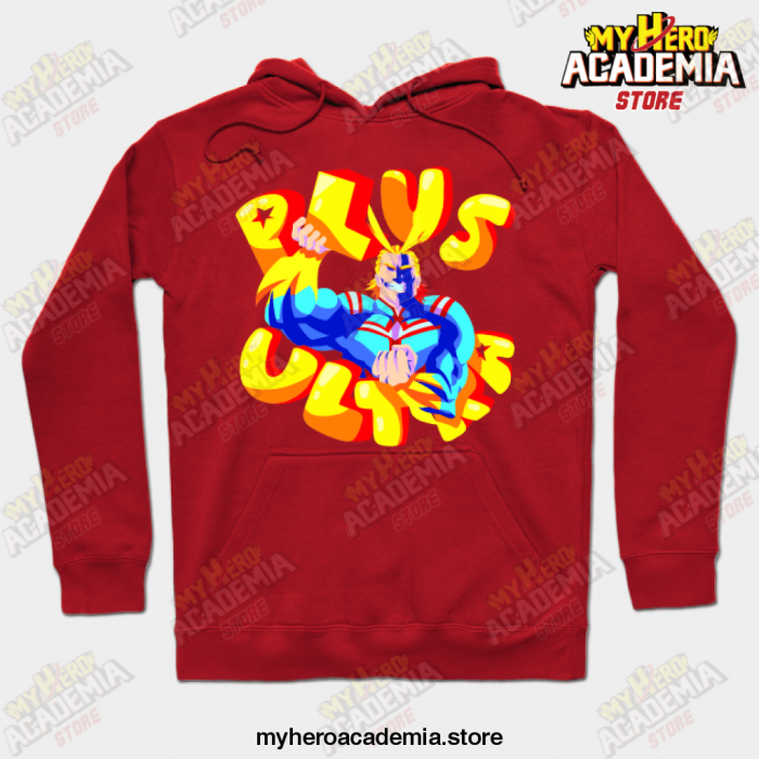 Mha Plus Ultra 2 Hoodie Red / S