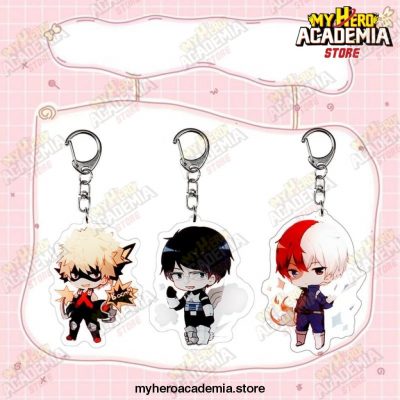 My Hero Academia Anime Acrylic Keyring Keychain Boku No Manga Key Rings