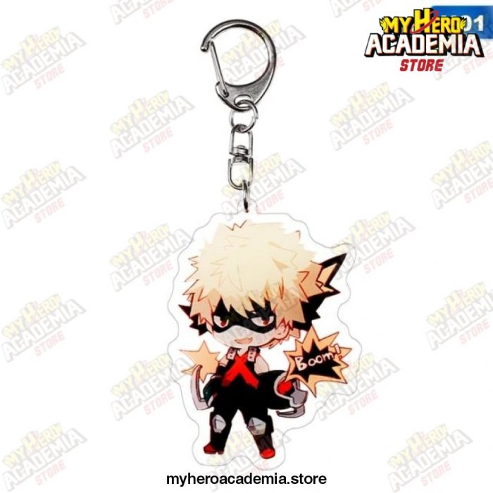 My Hero Academia Anime Acrylic Keyring Keychain Boku No Manga Key Rings Key4492H01