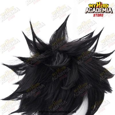 My Hero Academia Cosplay Wig Synthetic Black Hair Anime Boku No Dabi Heat Resistantr + Cap