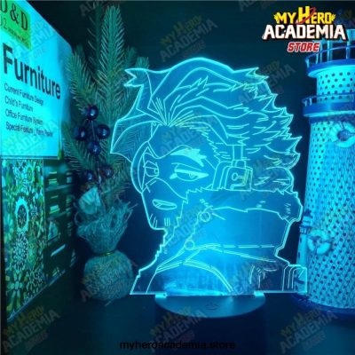 My Hero Academia Hawks 3D Anime Lamp Night Lights Boku No Hero Academia Lampara For Christmas Table