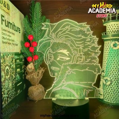 My Hero Academia Hawks 3D Anime Lamp Night Lights Boku No Hero Academia Lampara For Christmas Table