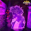 My Hero Academia Hitoshi Shinso 3D Anime Night Lights Lampara Boku No Hero Academia Color Changing