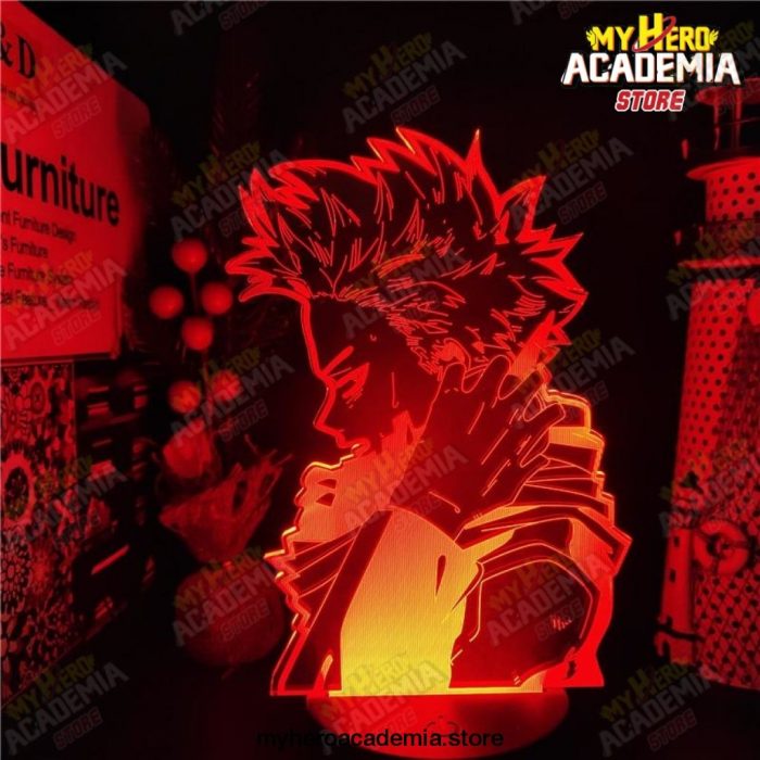 My Hero Academia Hitoshi Shinso 3D Anime Night Lights Lampara Boku No Hero Academia Color Changing